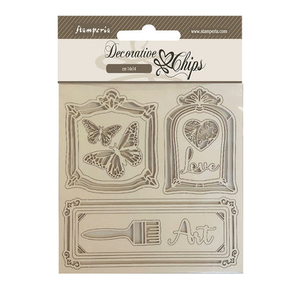 Decorative chips cm 14x14 - Sunflower Art frames