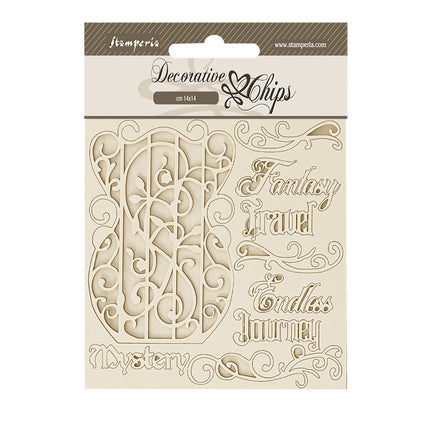 Decorative chips cm 14x14 - Sir Vagabond in Fantasy World fantasy travel
