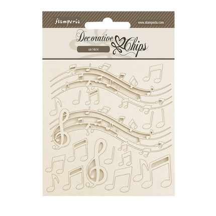 Decorative chips cm 14x14 - The Nutcracker music