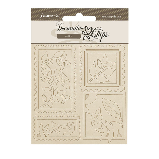 Decorative chips cm 14x14 - Create Happiness Dewdrops stamps