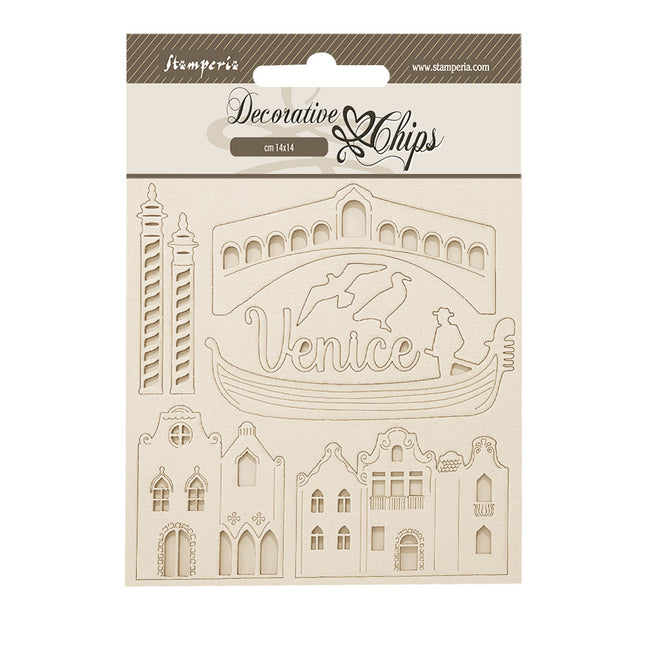 Decorative chips cm 14x14 - Venice City of Art elements