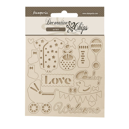 Decorative chips cm 14x14 - Baby accessories