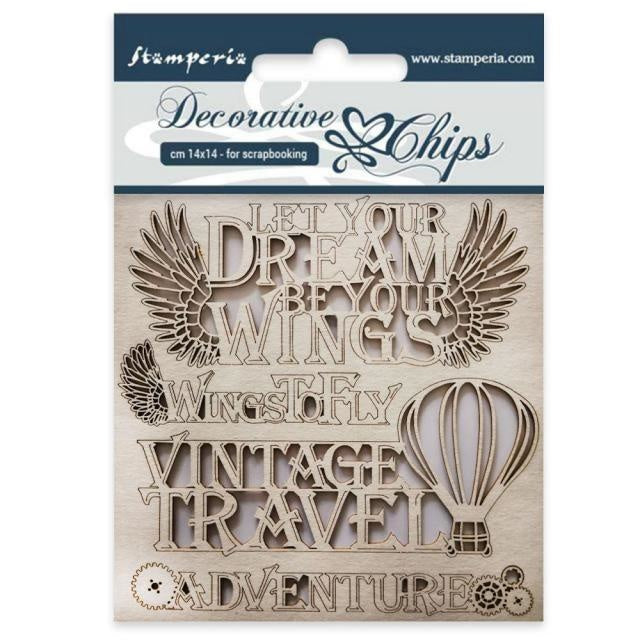 Decorative chips cm 14x14 Adventure