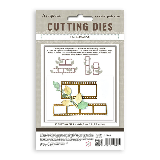 Cutting Dies A6 - Film and leaves
