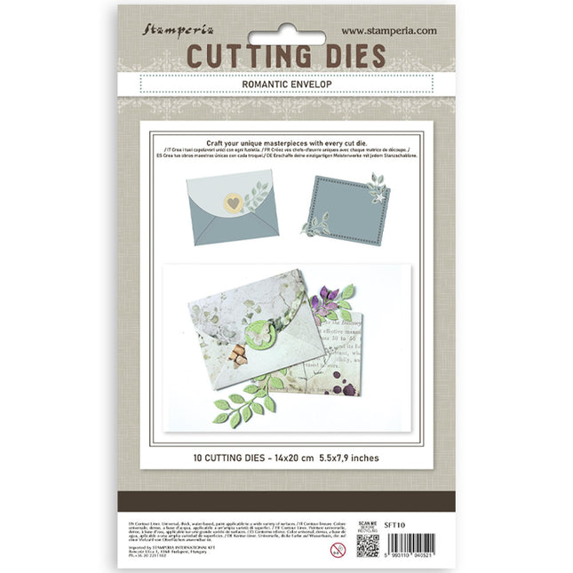 Cutting Dies A5 - Romantic envelope