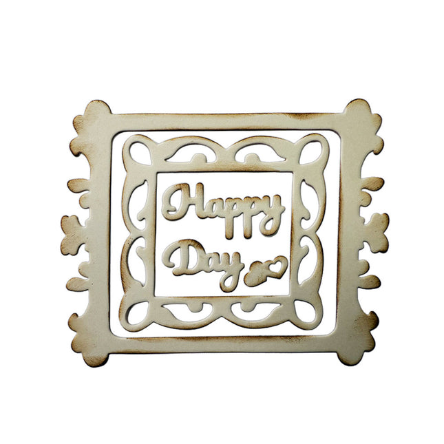 Cutting Dies for paper crafting A6 - Happy Day frames