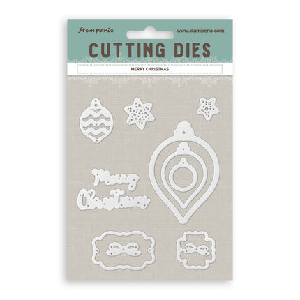 Cutting Dies for paper crafting A6 - Merry Christmas