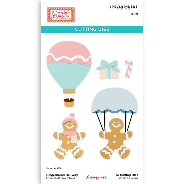 Cutting Dies Gingerbread Delivery