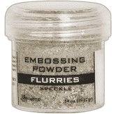 Ranger • Embossing powder Speckle flurries