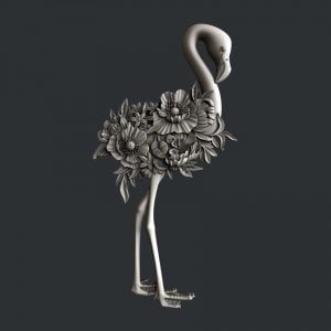 Zuri Mold - Flamingo Bloom