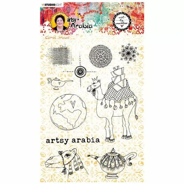 Studio Light • Artsy Arabia clear stamp 148x210mm nr.60