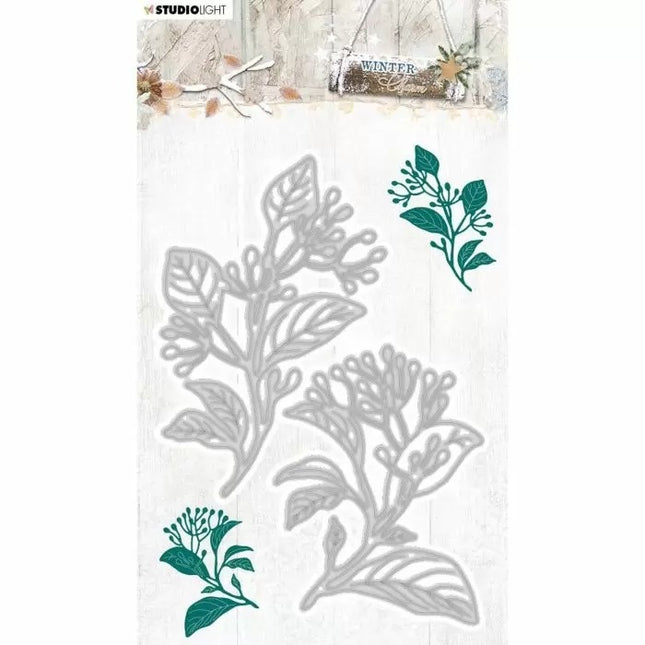 Studio Light • Cutting & embossing die Winter charm 101x146mm nr.325