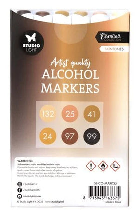 Alcohol Markers Skintones (SL-CO-MARK35)