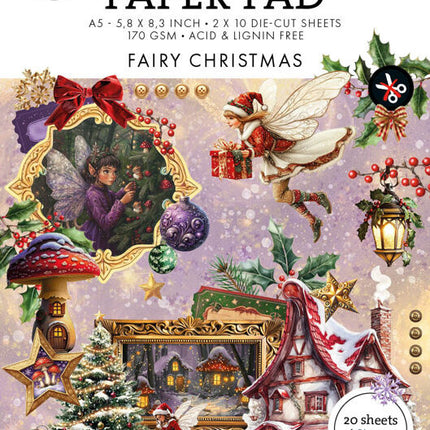 SL Die-cut Paper Pad Fairy Christmas Essentials nr.334