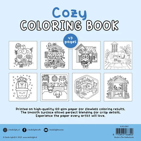 Essentials Coloring Book Cozy (SL-ES-CB03)