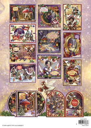 SL Card Making Pad Fairy Christmas Essentials nr.19