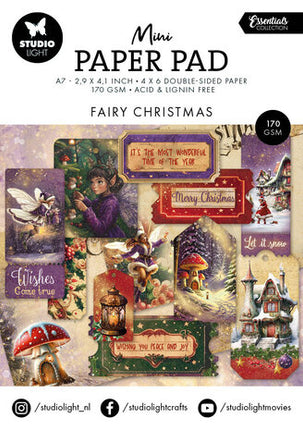 SL Mini Paper Pad Fairy Christmas Essentials nr.324