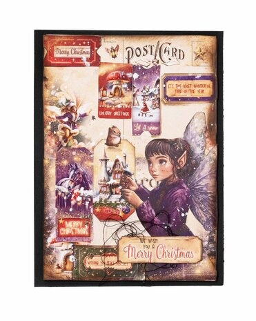 SL Mini Paper Pad Fairy Christmas Essentials nr.324