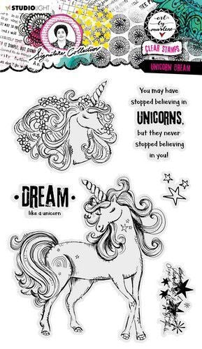 ABM Clear Stamp Unicorn dream Signature Collection nr.404
