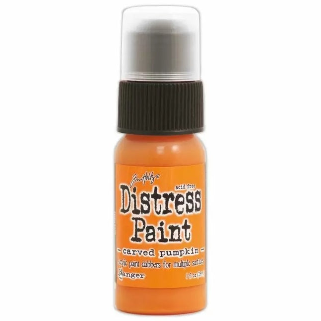 Ranger • Tim Holtz Distress paint Carved pumpkin