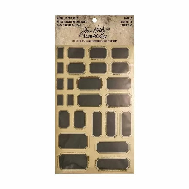 Advantus • Tim Holtz Idea-ology metallic stickers labels