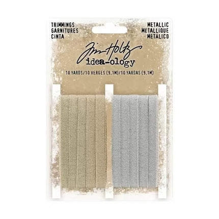 Idea-Ology • Tim Holtz Trimmings Metallic 2pcs