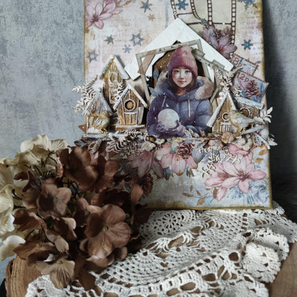 Mixed media Kit DewDrops met Anja VanderForm