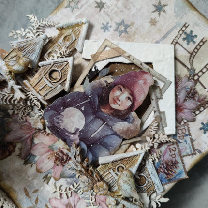 Mixed media Kit DewDrops met Anja VanderForm