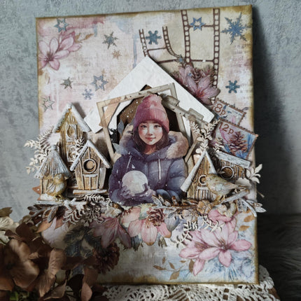 Mixed media Kit DewDrops met Anja VanderForm