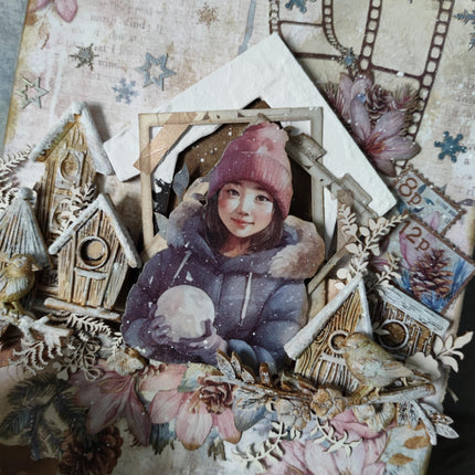 Mixed media Kit DewDrops met Anja VanderForm