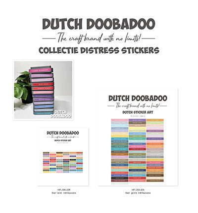 Sticker Mini Distress labels