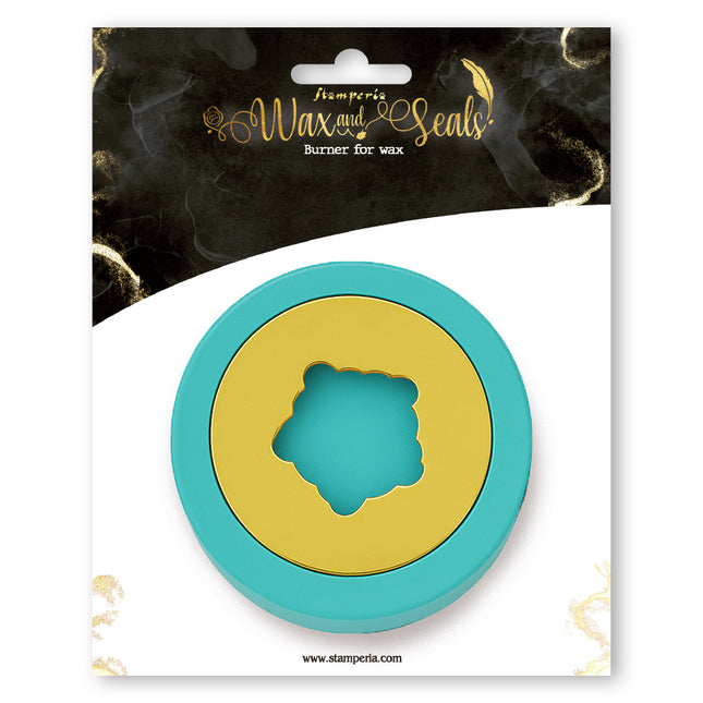 Turquoise burner for wax