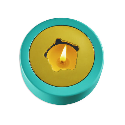 Turquoise burner for wax