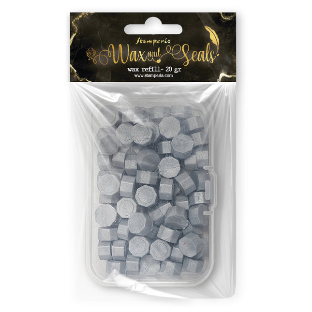 Wax Refill gr 20 - Light silver