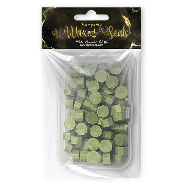 Wax Refill gr 20 - Sage green