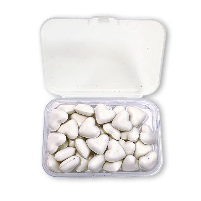 Wax Refill gr 20 Heart shape - Pearl white