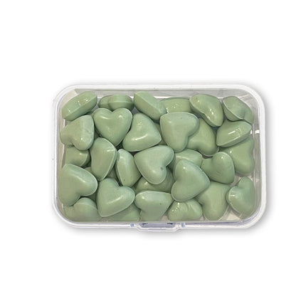 Wax Refill gr 20 Heart shape - Pastel mint