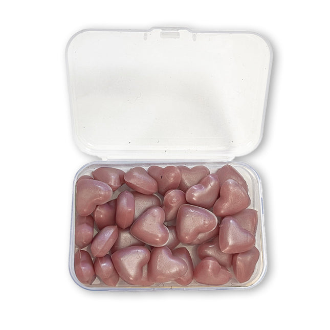 Wax Refill gr 20 Heart shape - Pearl pink