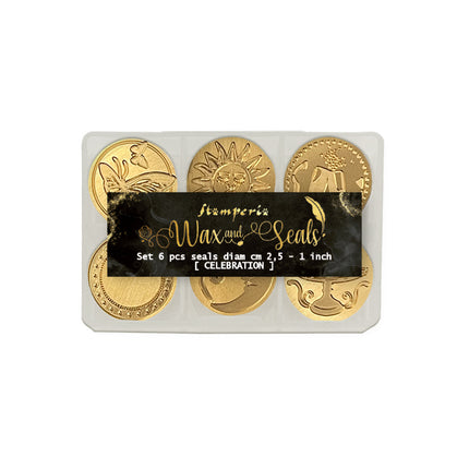 Celebration Set 6 seals diam cm 2,5