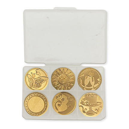 Celebration Set 6 seals diam cm 2,5