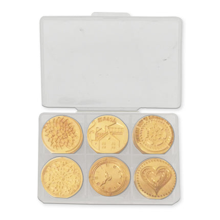 Set  6 pcs seals diam cm  2,5 - Master of Magic