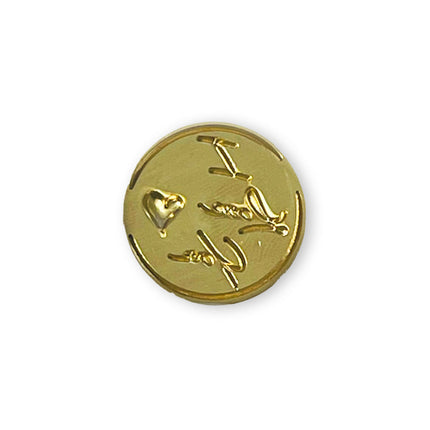 Set  6 pcs seals diam cm  2,5 - Wedding
