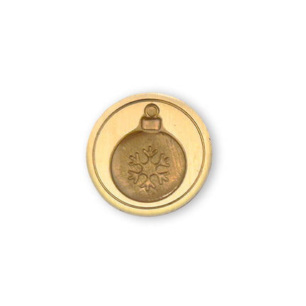 Set  6 pcs seals diam cm 2  - Candy Christmas