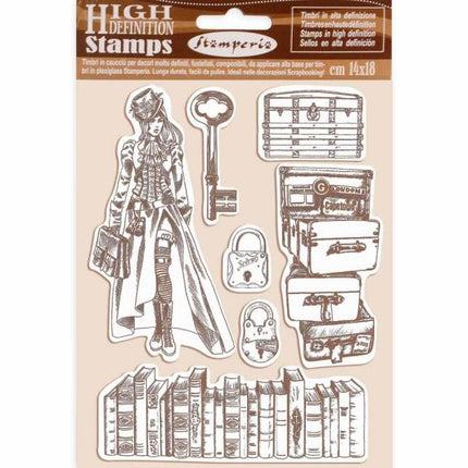 HD Natural Stamp cm 14x18 Lady Vagabond