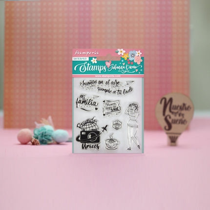 Acrylic stamp cm. 9,5x10,5 Photo
