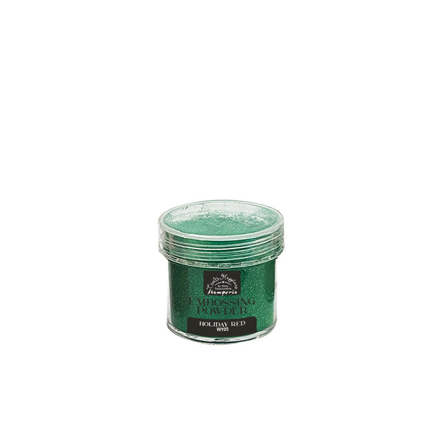 Create Happiness Embossing Powder Gr 18 - Holiday Green